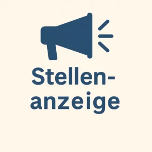 Stellenanzeige